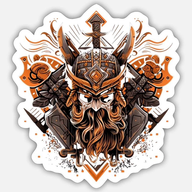 Knut - Sticker size S (10 x 10 cm) - white matte