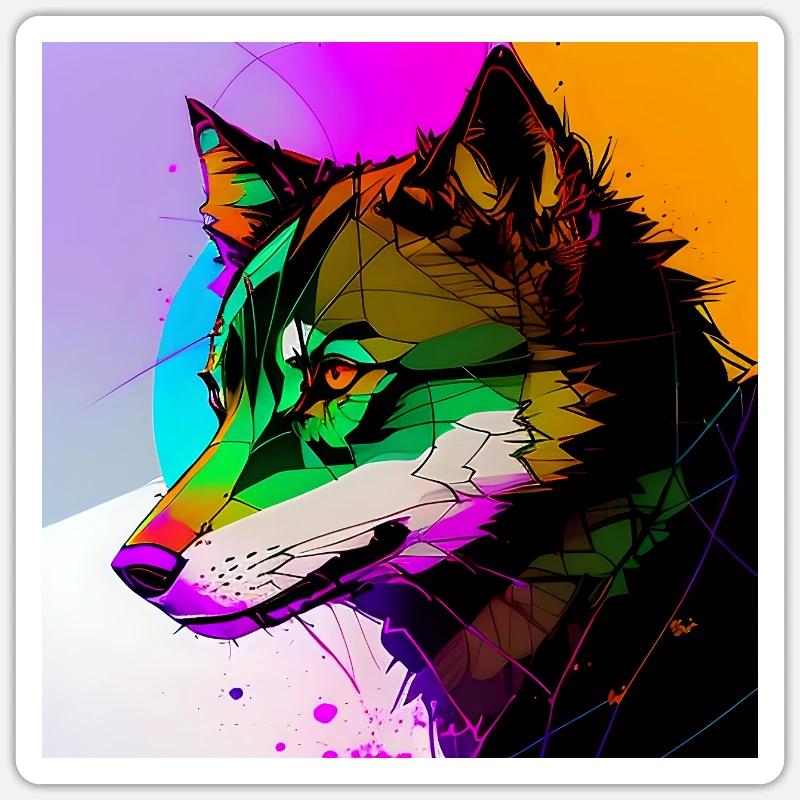 Sticker Größe S (10 x 10 cm) - 