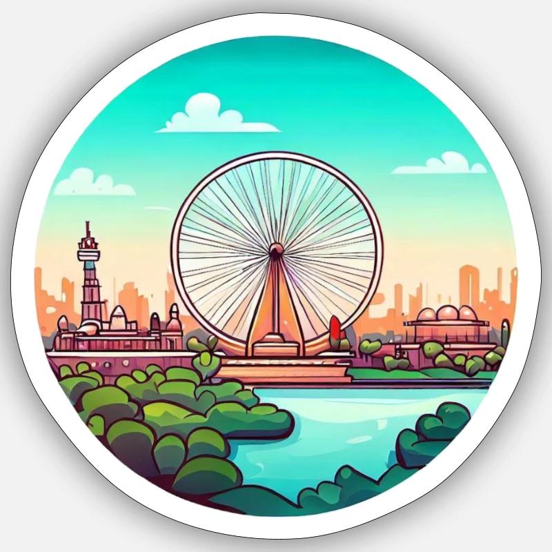 Sticker taille S (10 x 10 cm) - 