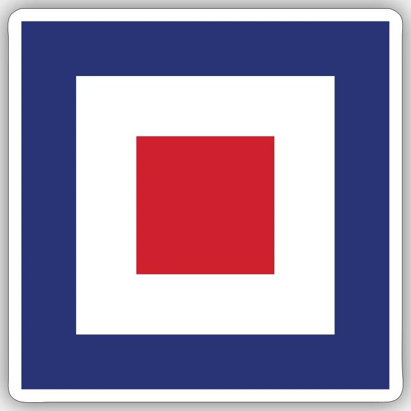 Square Mod Sticker size S (10 x 10 cm)