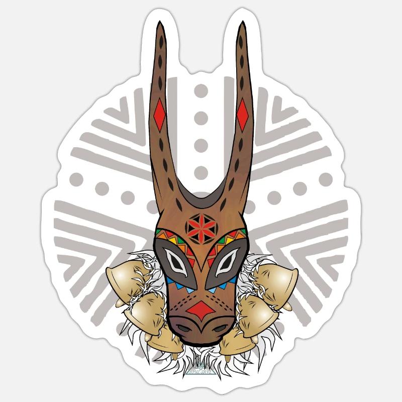 Sardaigne sur bouées Sticker taille S (10 x 10 cm)
