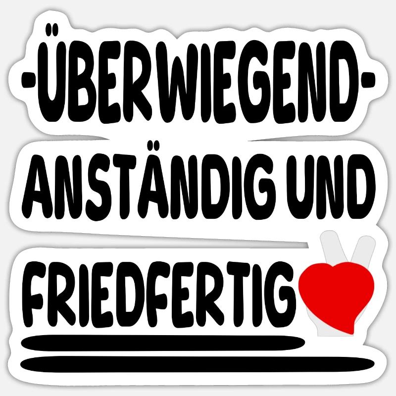 Sticker Größe S (10 x 10 cm) - 