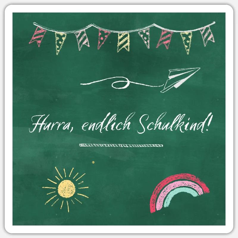 Sticker Größe S (10 x 10 cm) - 