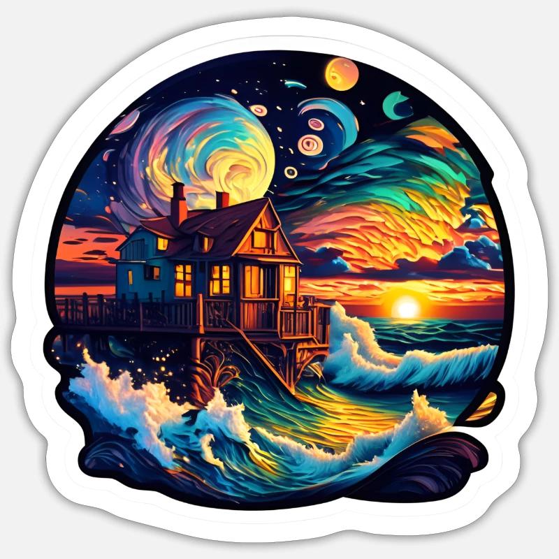 Sticker Größe S (10 x 10 cm) - 