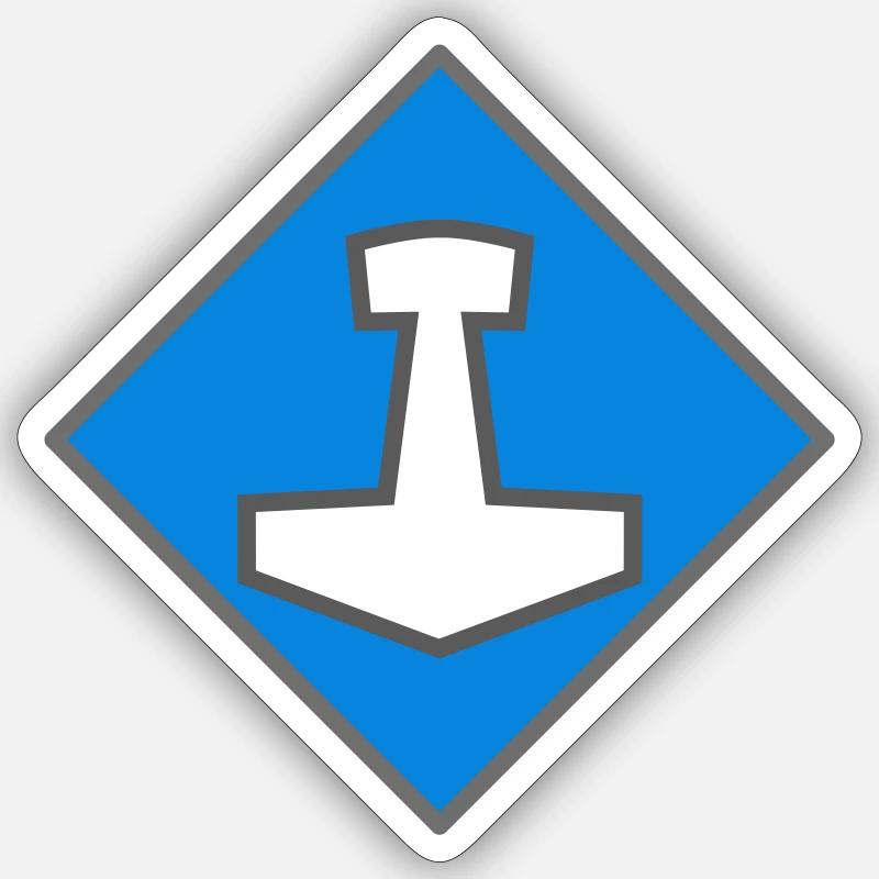 Sticker taille S (10 x 10 cm) - 