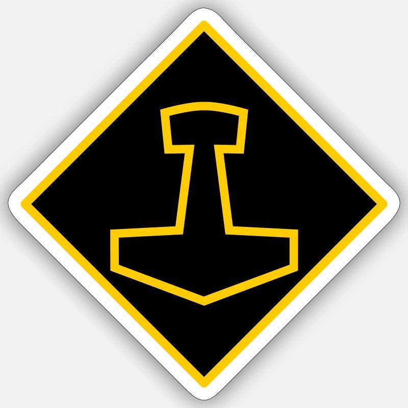 Sticker Größe S (10 x 10 cm) - 