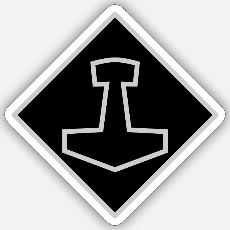 Sticker Größe S (10 x 10 cm) - 