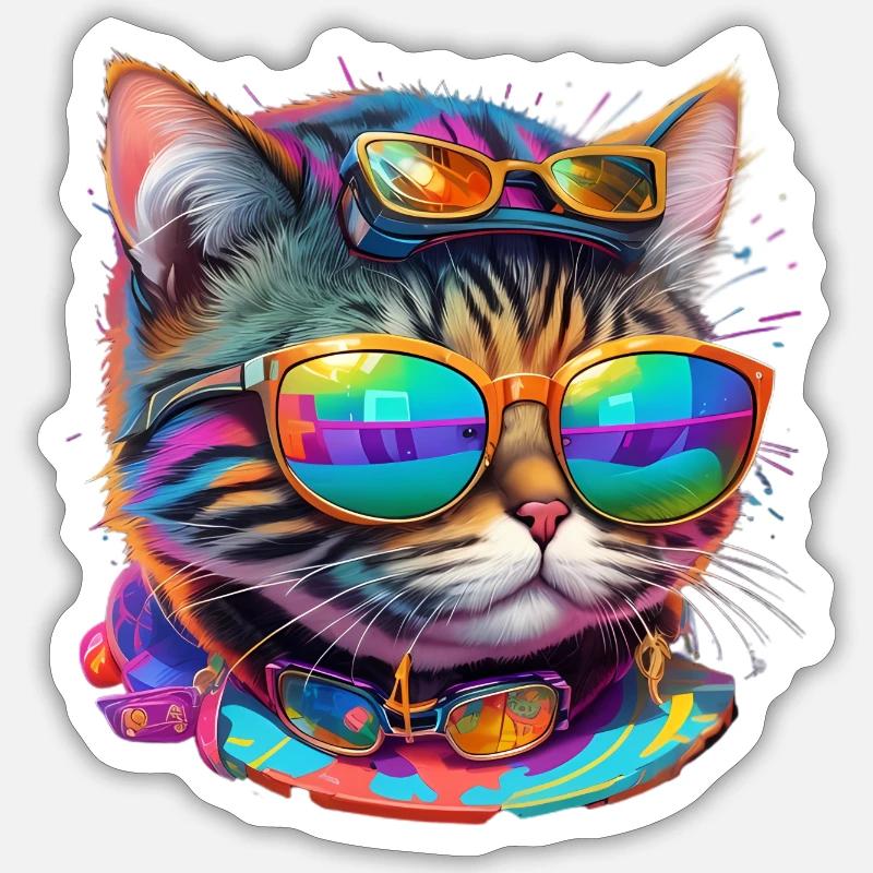 Sticker Größe S (10 x 10 cm) - 