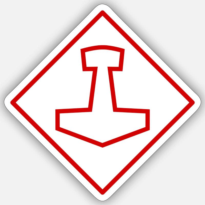 Sticker Größe S (10 x 10 cm) - 