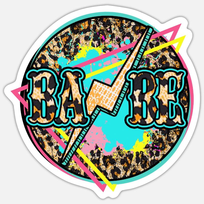 BABE 1A Sticker size S (10 x 10 cm)
