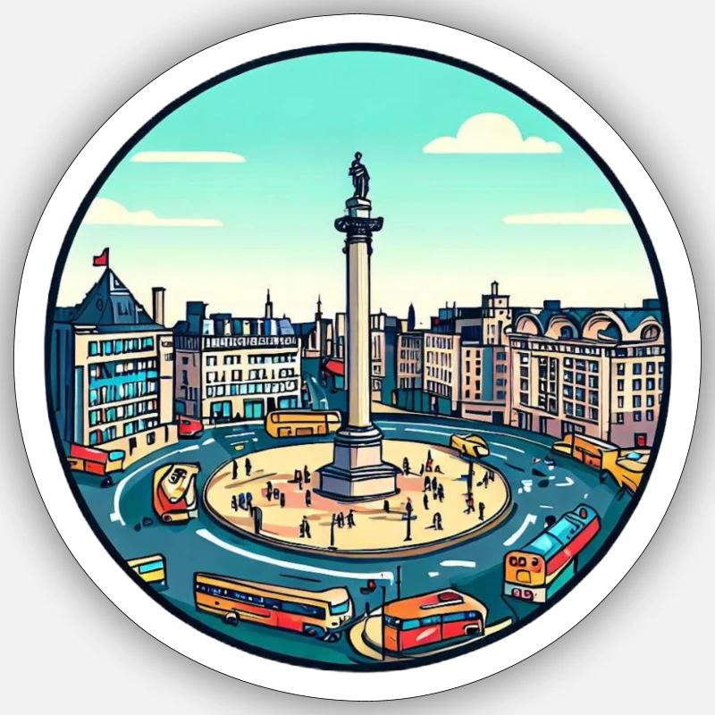 Sticker size S (10 x 10 cm) - 