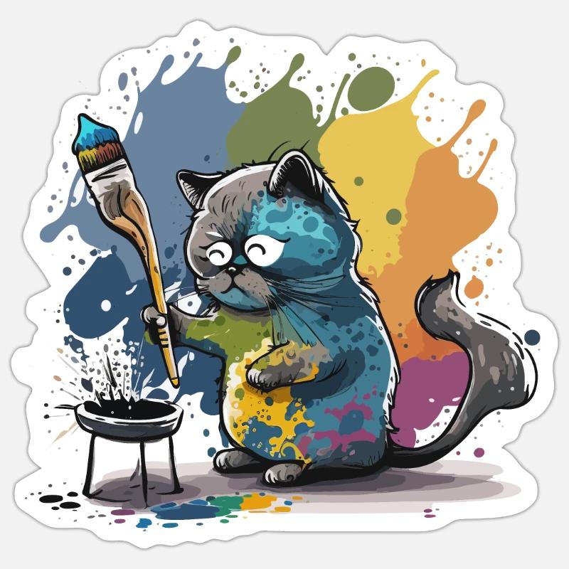 Sticker Größe S (10 x 10 cm) - 