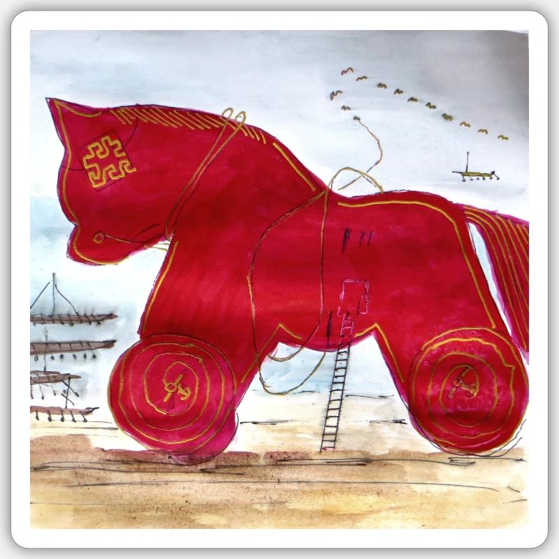 Sticker Größe S (10 x 10 cm) -