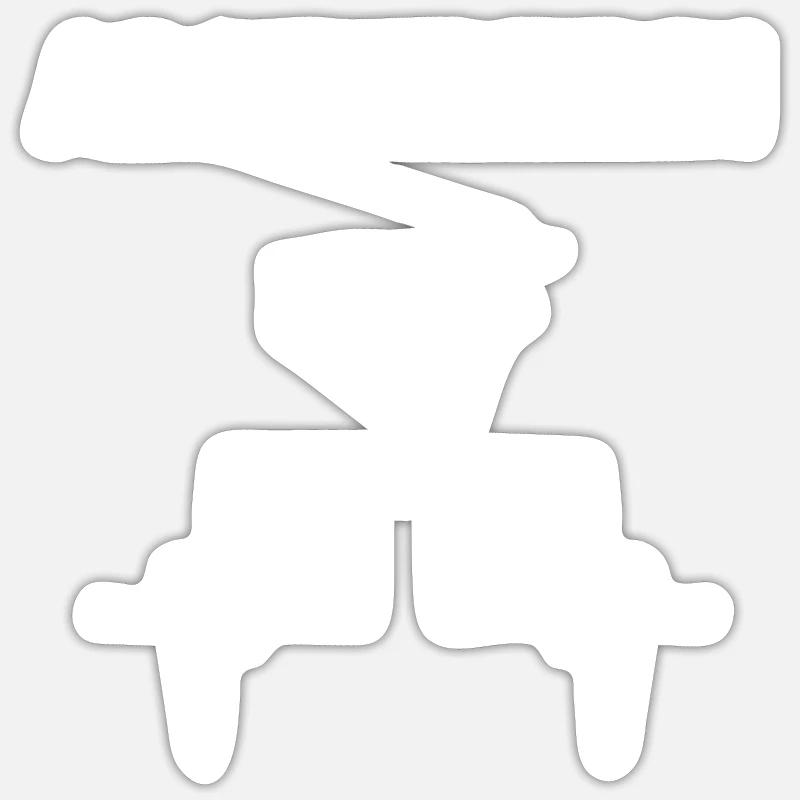 Sticker taille S (10 x 10 cm) - 