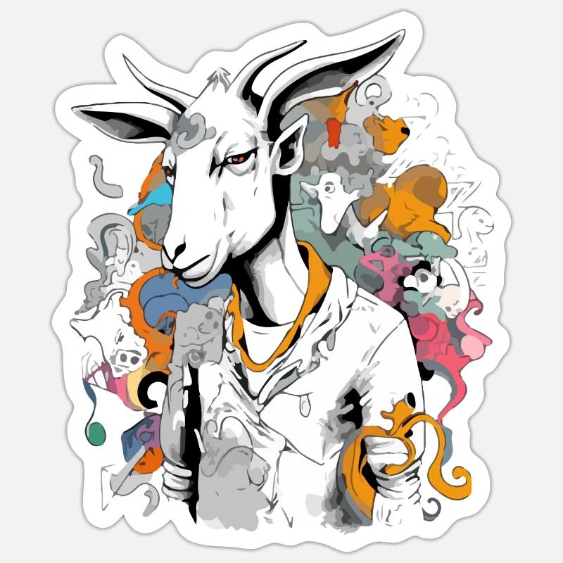 Sticker taille S (10 x 10 cm) - 