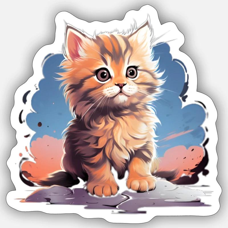 Sticker taille S (10 x 10 cm) - 