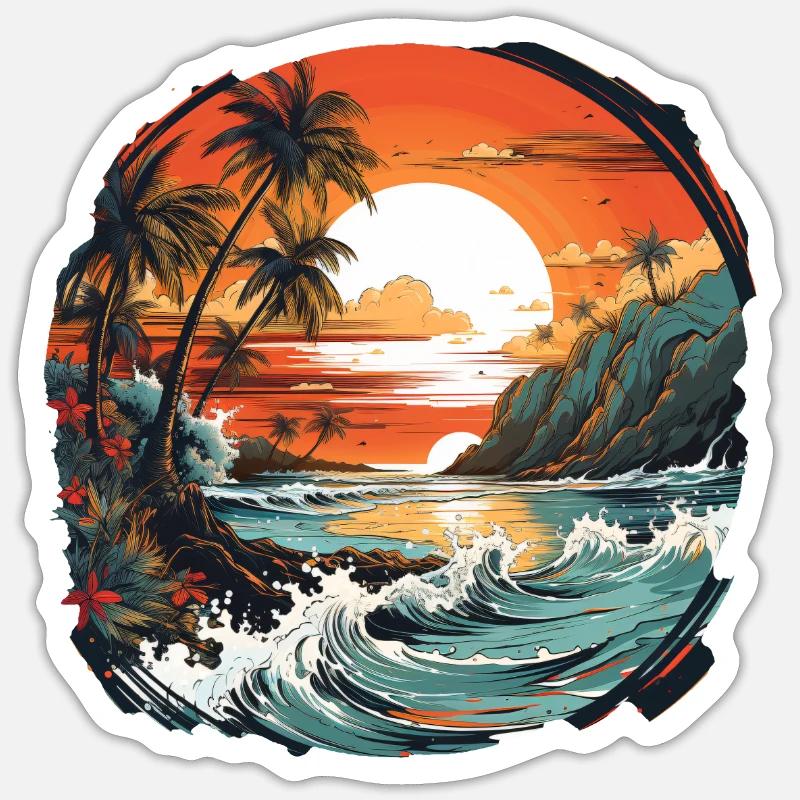 Sticker Größe S (10 x 10 cm) - 