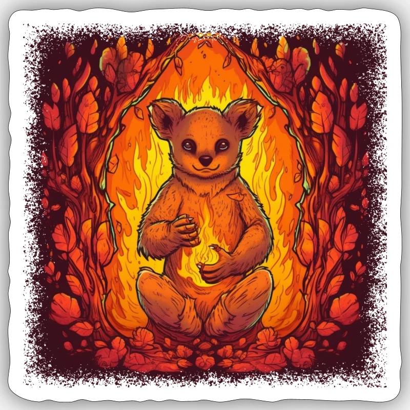Présent bébé cool génial citation drôle idée actuelle Sticker taille S (10 x 10 cm)