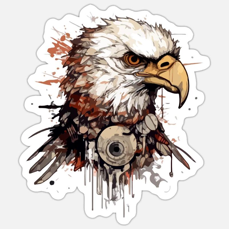 Sticker taille S (10 x 10 cm) - 