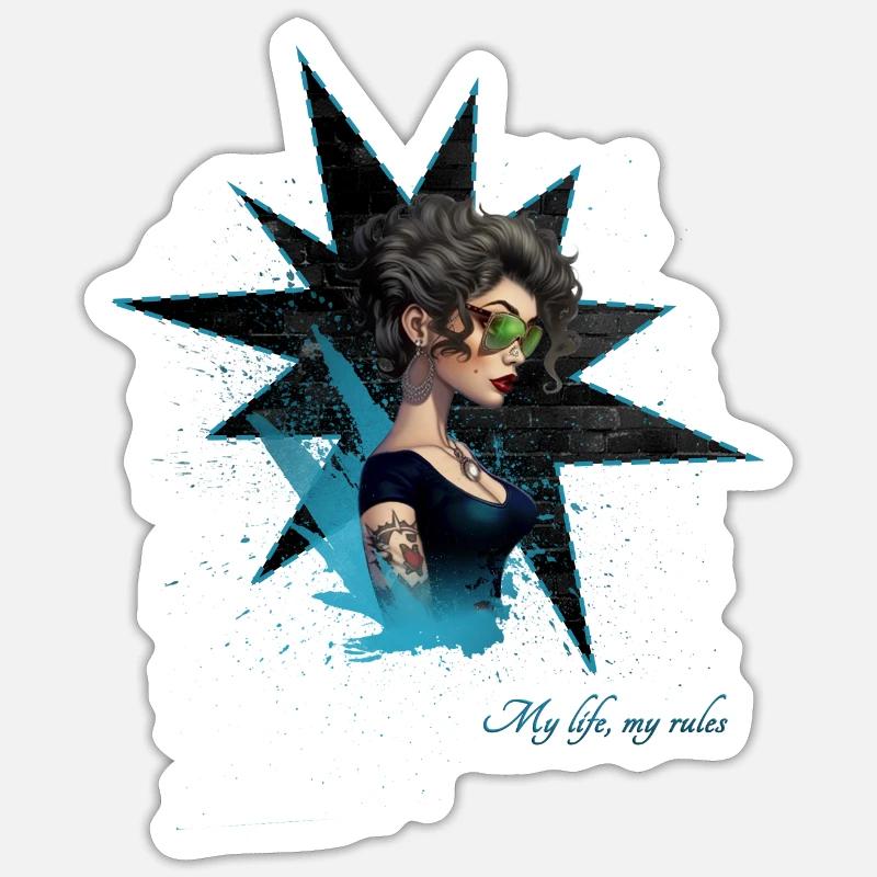 Sticker taille S (10 x 10 cm) - 