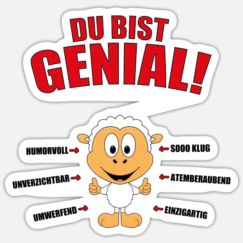 Sticker Größe S (10 x 10 cm) -