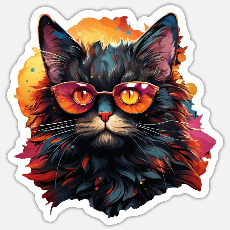 Sticker taille S (10 x 10 cm) -