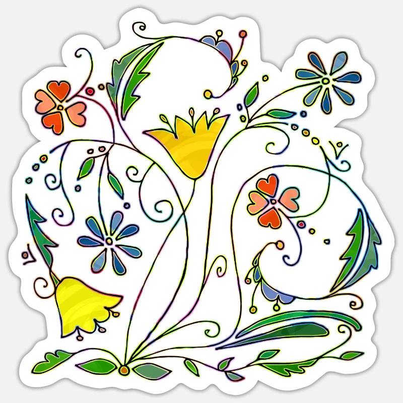 Sticker Größe S (10 x 10 cm) - 