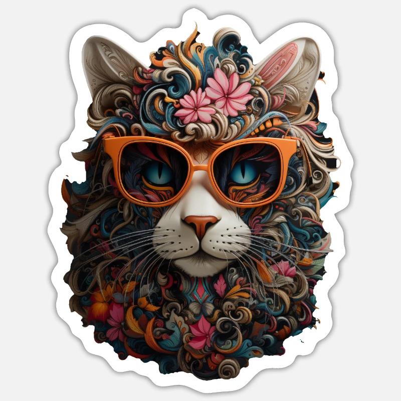Sticker taille S (10 x 10 cm) - 