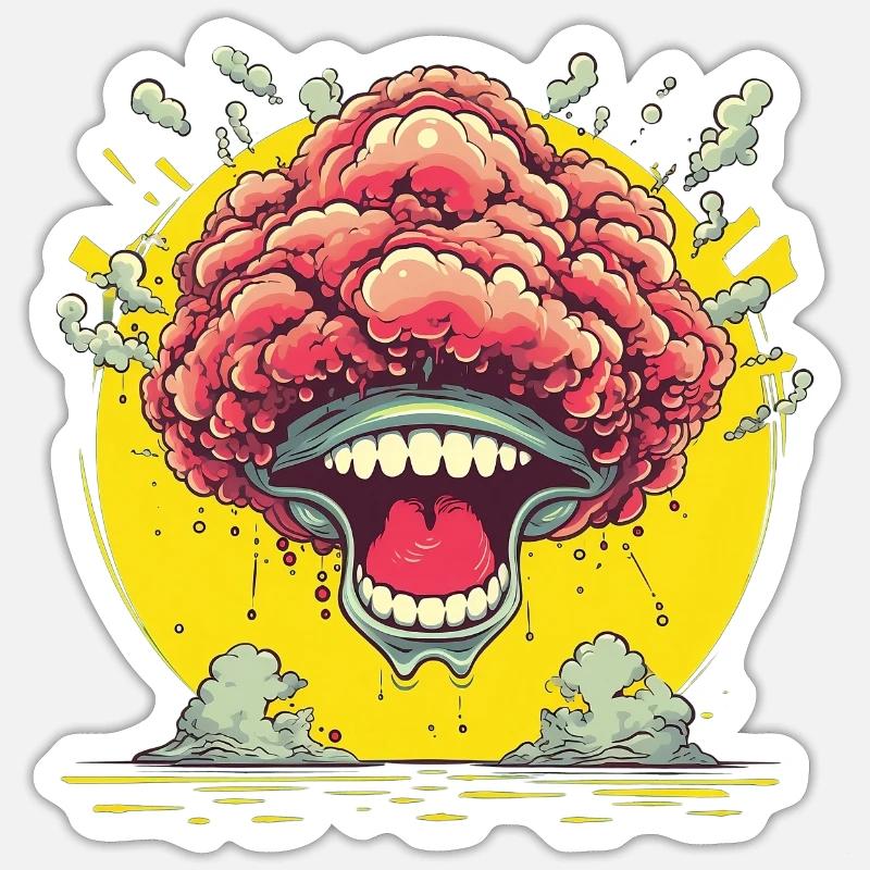 Sticker taille S (10 x 10 cm) - 