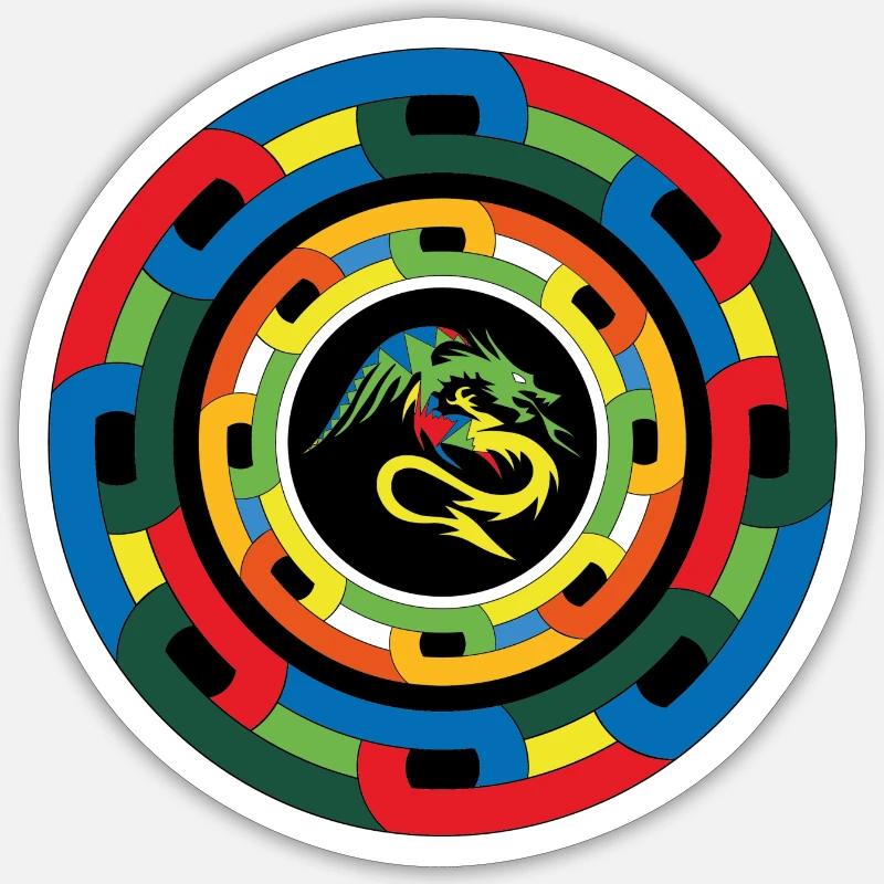 Sticker Größe S (10 x 10 cm) - 