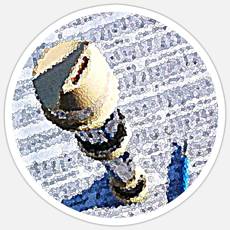 Sticker Größe S (10 x 10 cm) - 