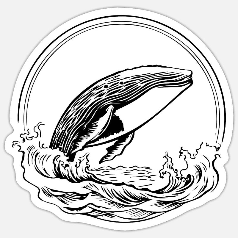 Sticker Größe S (10 x 10 cm) - 