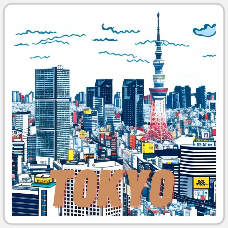 Sticker taille S (10 x 10 cm) - 