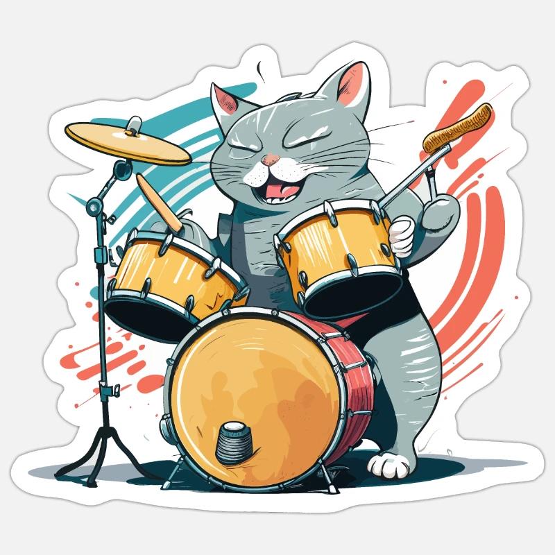 Sticker Größe S (10 x 10 cm) - 