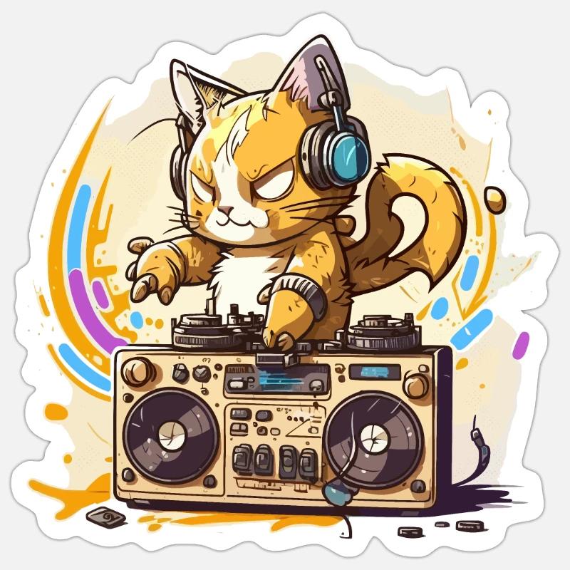 Sticker Größe S (10 x 10 cm) - 