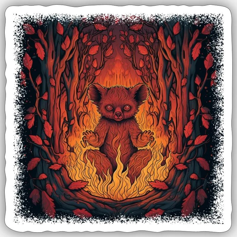 Sticker Größe S (10 x 10 cm) - 