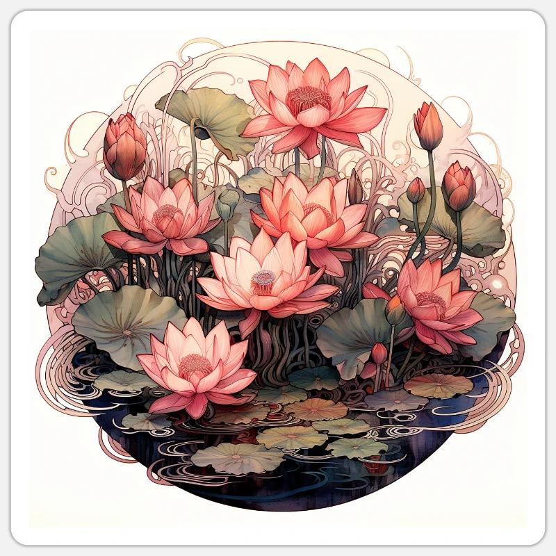 Sticker Größe S (10 x 10 cm) - 