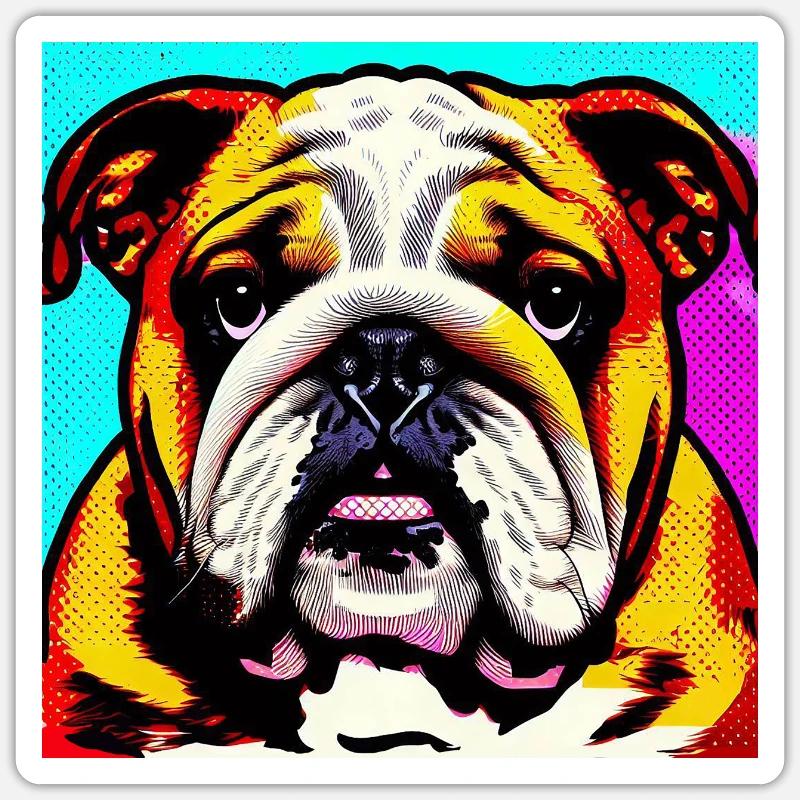 Sticker Größe S (10 x 10 cm) - 