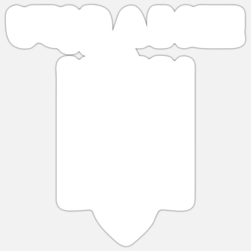 Sticker Größe S (10 x 10 cm) - 