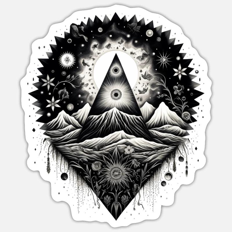 maya4 Sticker Größe S (10 x 10 cm)