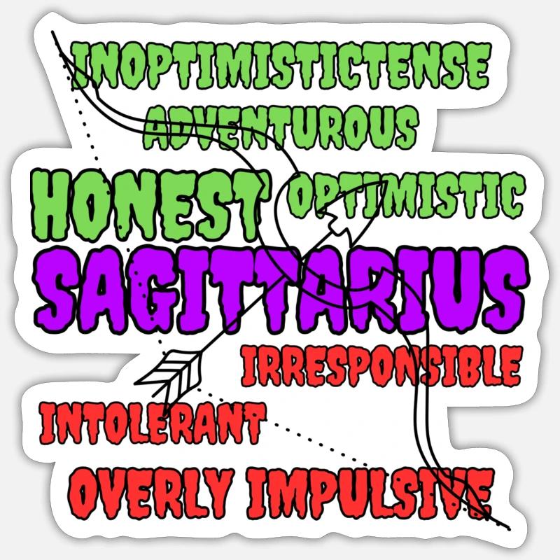 Sagittarius Sticker size S (10 x 10 cm)
