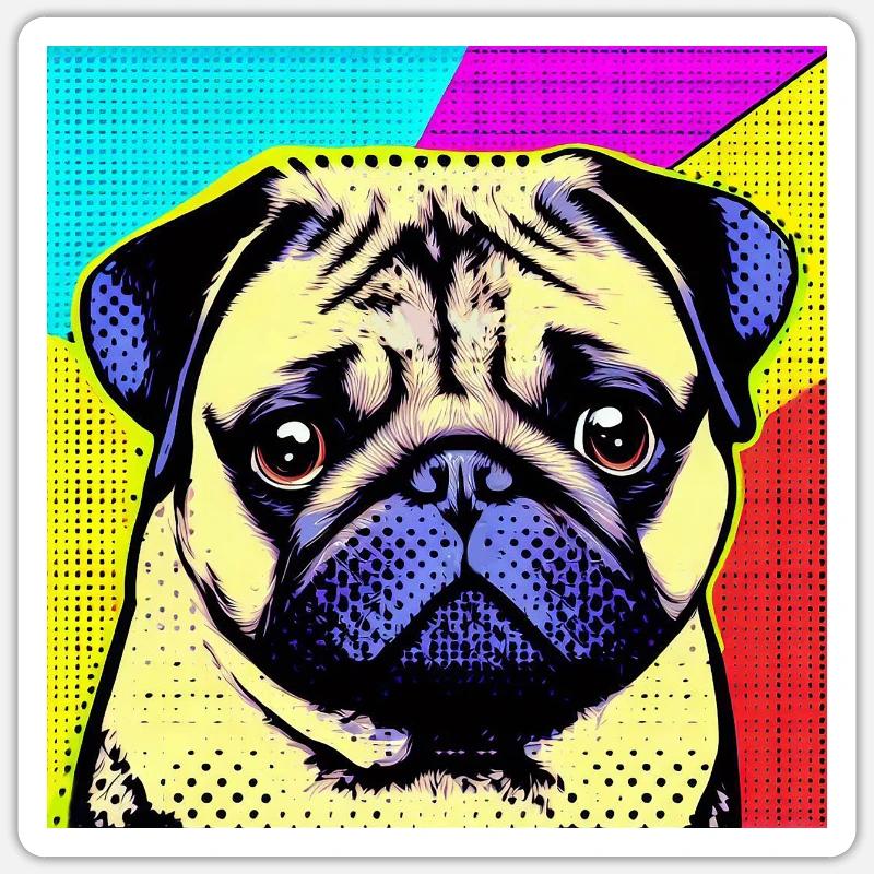 Sticker Größe S (10 x 10 cm) - 