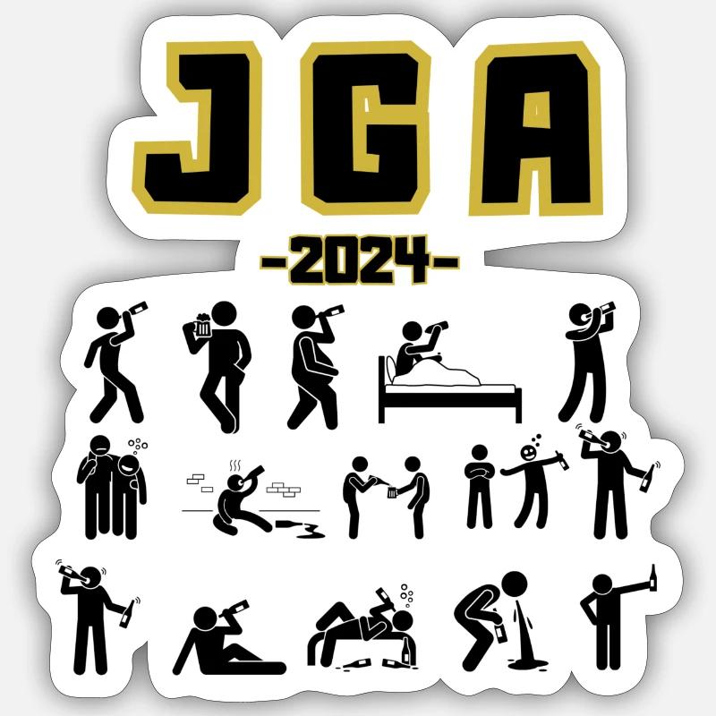 Sticker size S (10 x 10 cm) - 