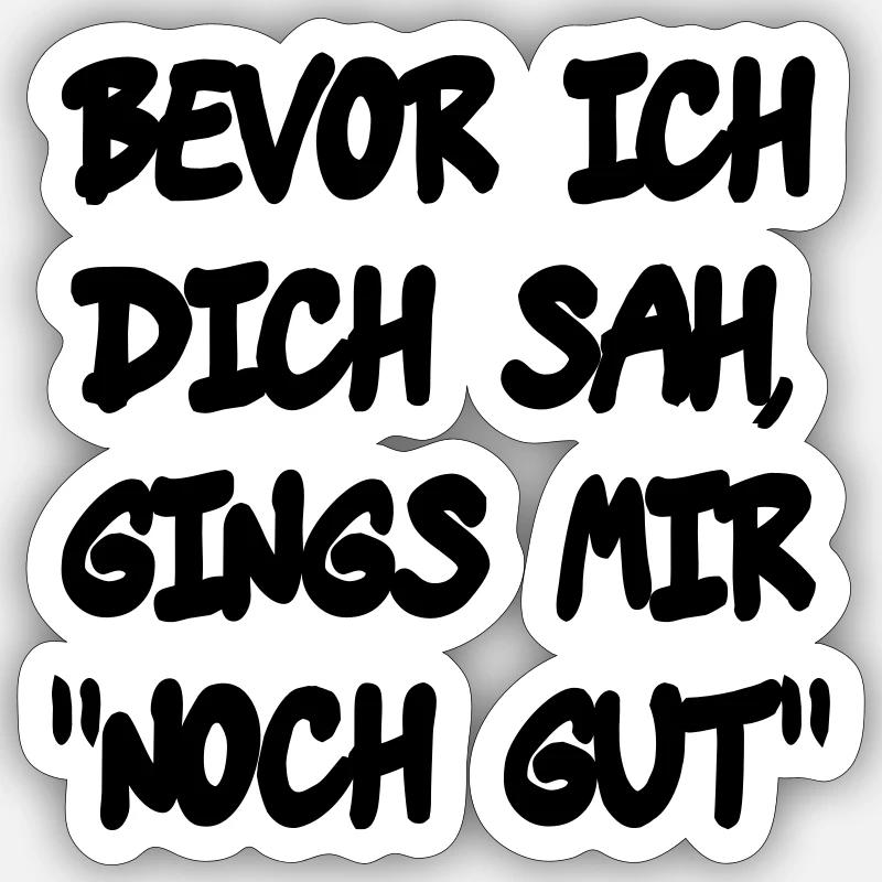Sticker Größe S (10 x 10 cm) - 