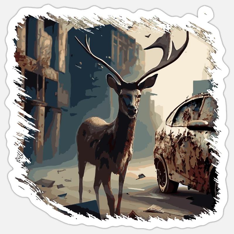 Sticker taille S (10 x 10 cm) - 