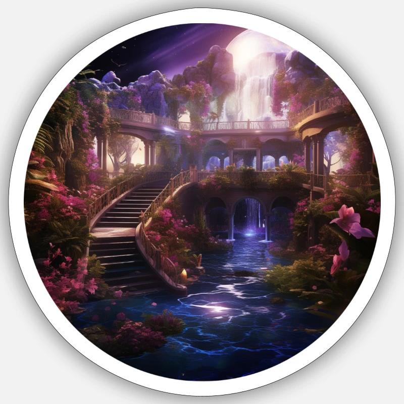 Enchanted Astral Starharbor Sticker size S (10 x 10 cm)