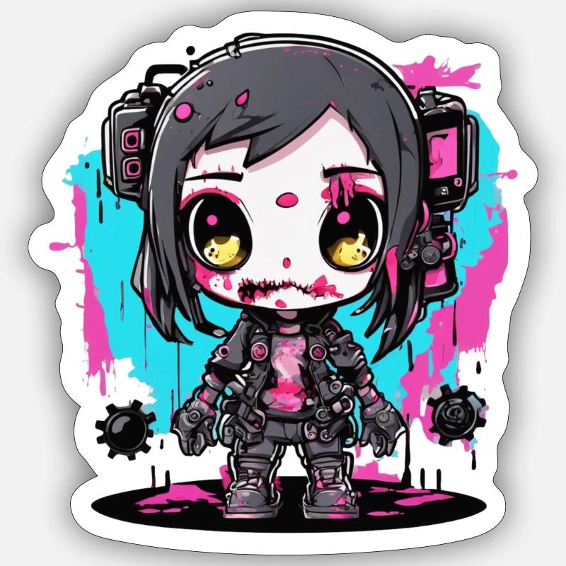 Sticker taille S (10 x 10 cm) - 