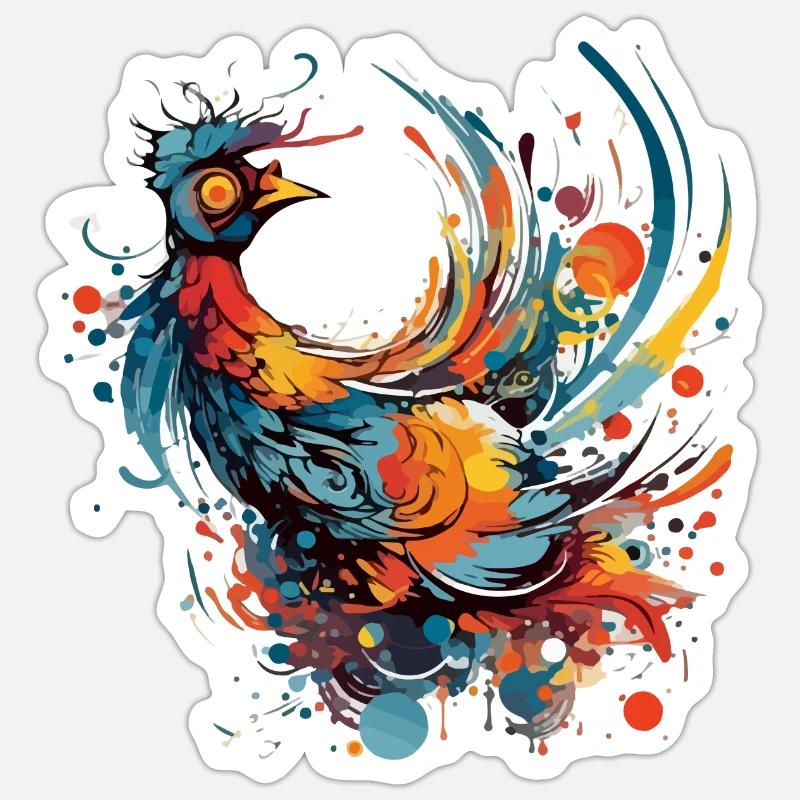 Sticker taille S (10 x 10 cm) - 