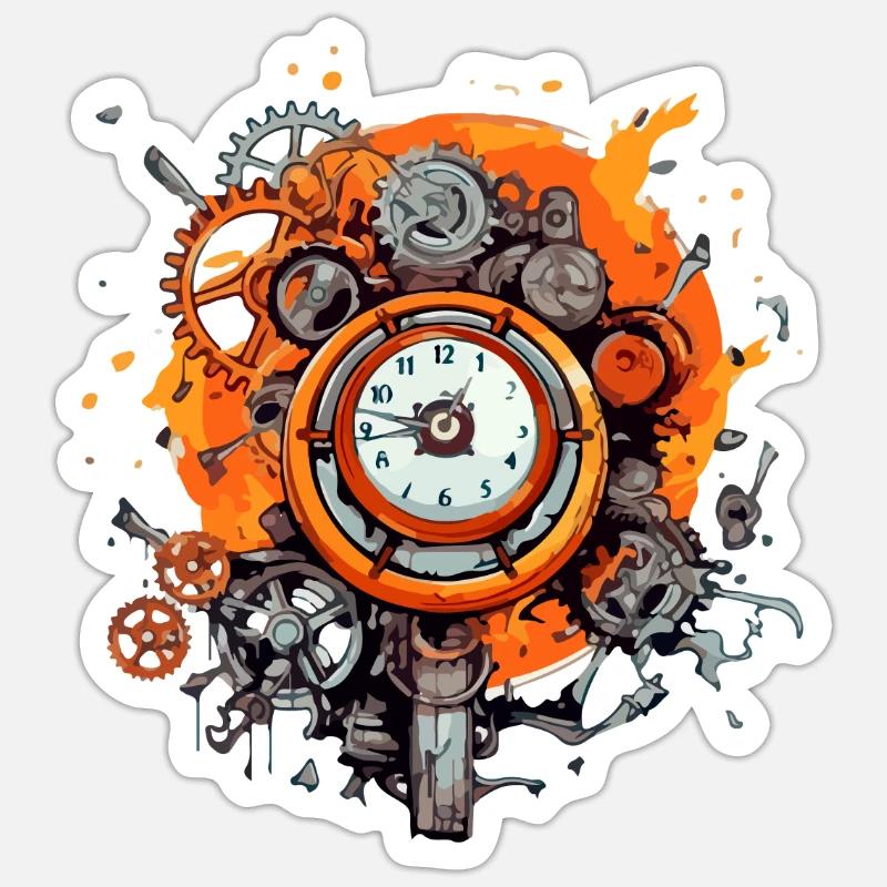 Sticker Größe S (10 x 10 cm) - 