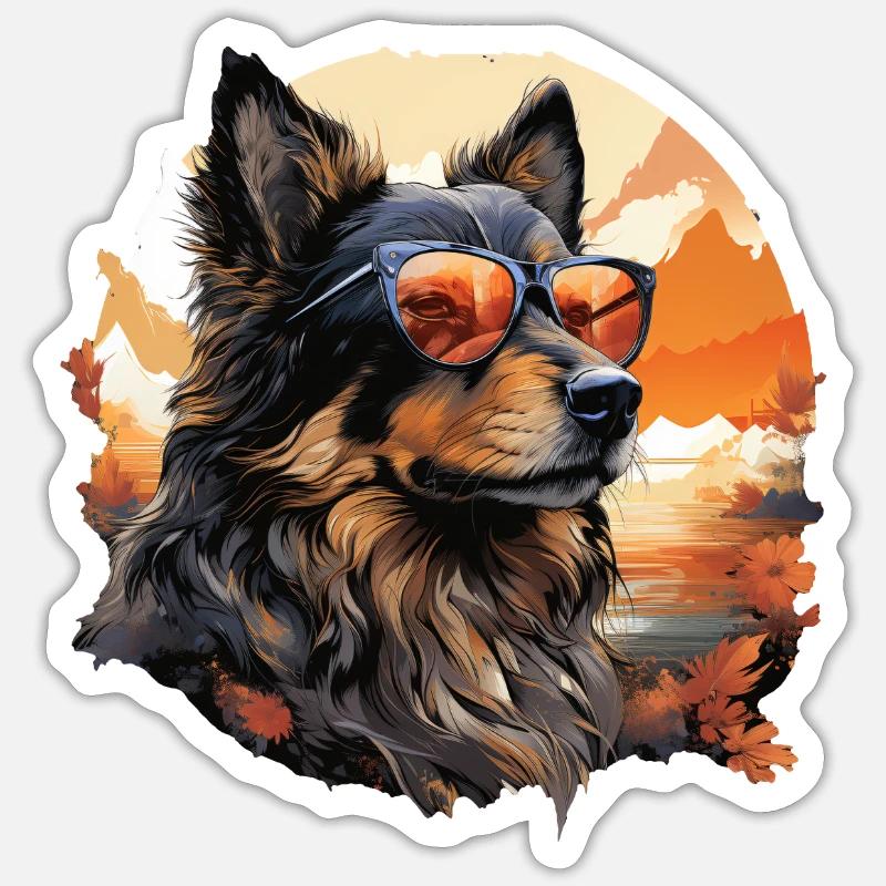 Sticker Größe S (10 x 10 cm) - 
